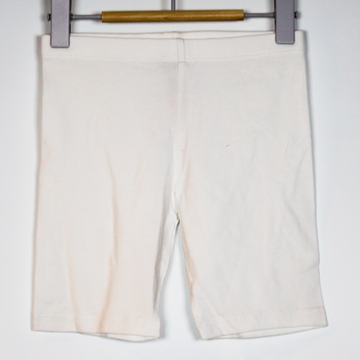 4Y
White & Striped Shorts